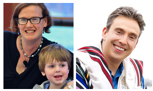 Rabbi Rachel Barenblat and Rabbi David Evan Markus